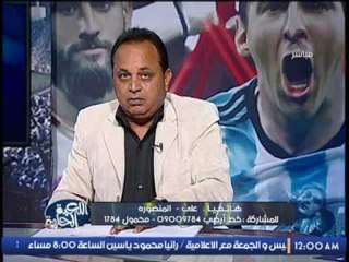 مشادة نارية بين متصل و مدير تحرير الاهرام و الاخير يفحمه على الهواء