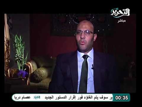 فيديو مناظرة قوية بين عبدالغفار شكر وعضو التأسيسية فى الاستفتاء عالدستور