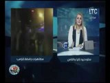 الاعلاميه رانيا محمود ياسين تنهر فريق اعدادها علي الهواء