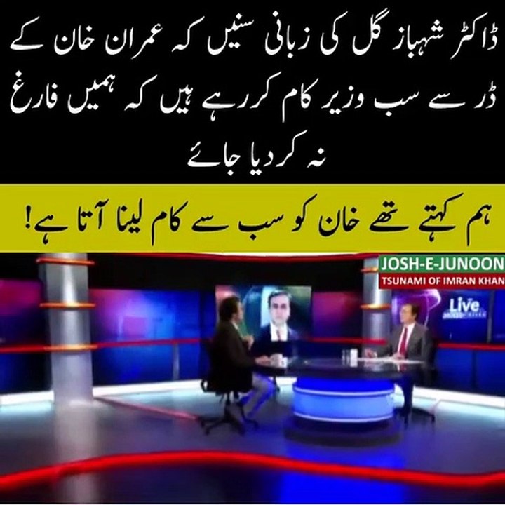 Ministers Ko Imran Khan Se Kya Khauf Hai ? Shahbaz Gill Telling