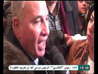 فيديو تصريحات المستشار الزند بعد الاعتداء عليه