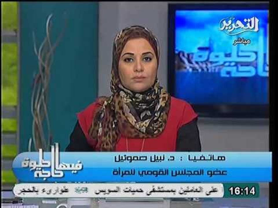 عضو المجلس القومي للمرأة مشاركة المرأة في البرلمان القادم