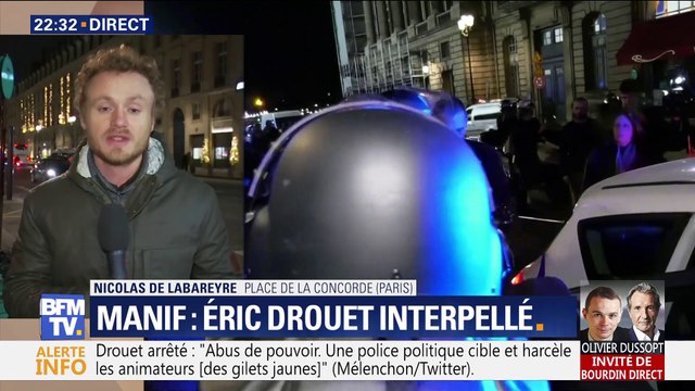 Gilets jaunes: Éric Drouet une nouvelle fois interpellé (2/3)