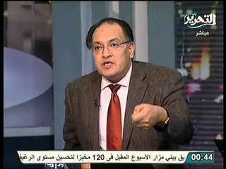 شاهد انفعال حافظ ابو سعده بسبب توريط الرئيس مرسي للشرطه و الزج بهم في مواجهات مع الشعب