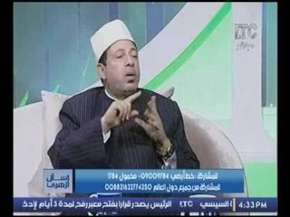 بالفيديو.. مدير قسم الدعوه الاسلاميه : رسول الله (ًص) برئ من نفذي التفجيرات بضباط الجيش والشرطه