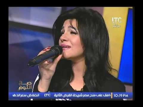 المطربه تيسير سالم تغني أغنية ليالينا بصوت ساحر وتُبكي العاملين بإستوديو صح النوم