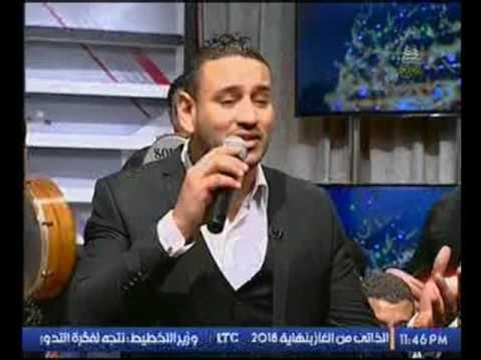 بالفيديو..المطرب حمادة الليثي يشغل استديو قناة "LTC" بأغنية خليجي