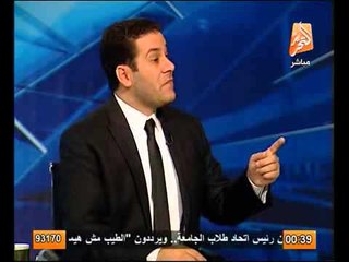 بالفيديو مظهر شاهين لن يحبنا الله الا اذا هنأنا المسيحيين بعيدهم وسأزورهم فى الكتدرائية