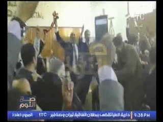 فيديو حصري من داخل قاعة المحكمه لإشتعالها بالهتاف والزغاريض لحظة اعلان تيران وصنافير مصريه