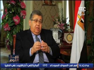 د.أشرف الشيحى : ينفى ترقية زوجته او مجاملتها و ابنى يدرس بالخارج على حسابى الشخصى