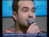 المطرب الشعبي حمزة الصغير يغني اغنية للفنان وائل جسار  ومذيع  الوسط الفني 