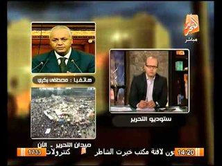 بالفيديو مصطفى بكري شاركت فى مظاهرة 150 الف بالامس وتدخل الجيش اصباح واجب وطني