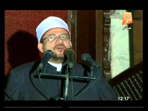 شعائر صلاة الجمعة من مسجد عمرو بن العاص