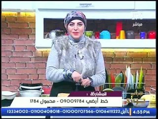 برنامج جراب حواء | فقرة المطبخ مع الشيف /أمانى محسن "تورتة عيد الحب - الكب كيك" 12-2-2017
