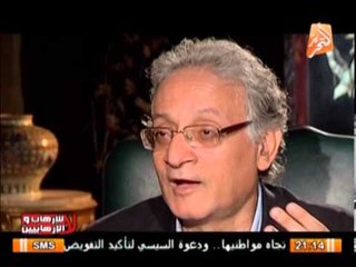 السناوى : ابو اسماعيل شخصية روائية ويفعل ما يراه خيرت الشاطر