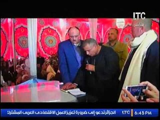 خمسين رجل من عائله زايد يؤدون يمين القسامه حتى يتم تبرئتهم من دم قبيله السعيطى بالبحيره