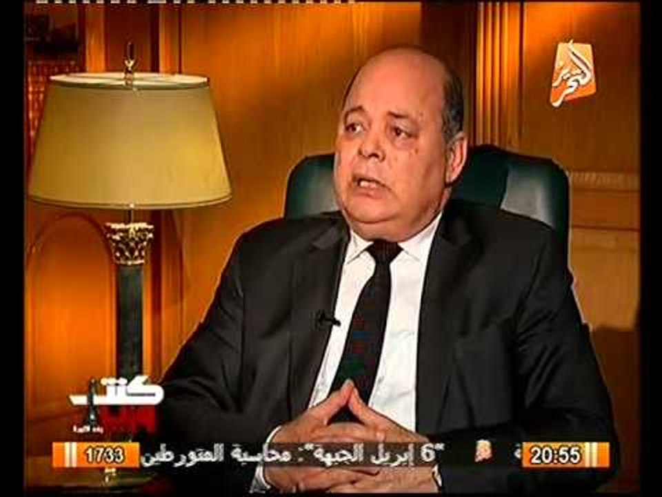 شاهد سبب استقالة وزير الثقافه صابر عرب