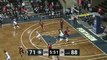 Amida Brimah goes up to get it and finishes the oop