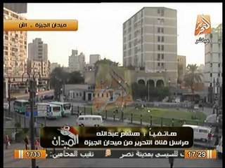 الجيش يسيطر علي الوضع امام مسجد الاستقامة