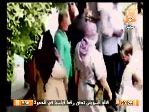 فيديو حرق قسم الوراق و التمثيل بجثة ضابط شرطة