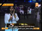 فيديو لقطات حية امام مسجد الفتح و تأمين مكثف من الجيش و الشرطه