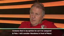 Messi not as good as Maradona or Pele - Zico