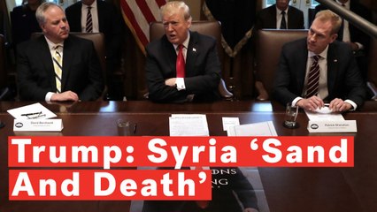 President Trump Calls Syria 'Sand And Death': 'We're Not Talking About Vast Wealth'