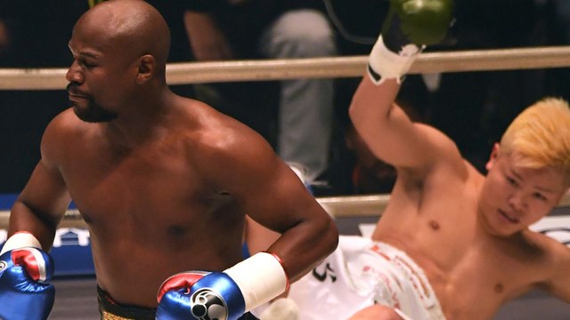Floyd Mayweather Reacts to DEMOLISHING Tenshin NaSukawa In INSANE Fight!