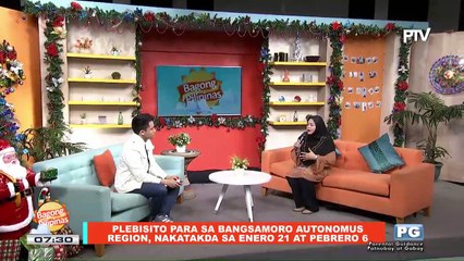 ON THE SPOT: Plebisito sa Bangsamoro Autonomous Region, nakatakda sa Enero 21 at Pebrero 6