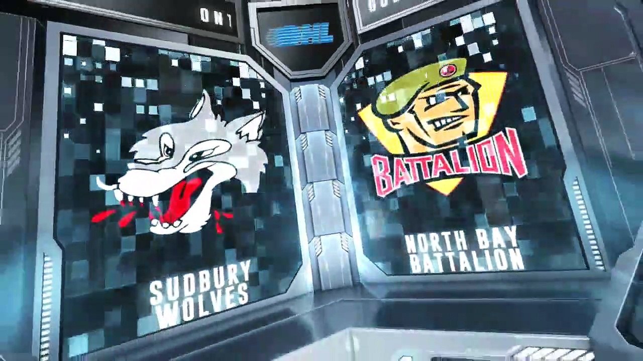 Sudbury Wolves at North Bay Battalion