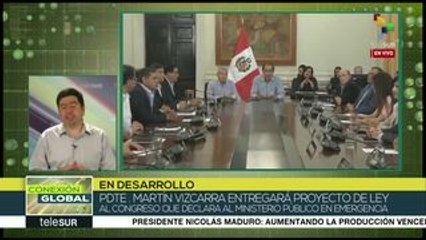 Presentará pdte peruano proyecto de ley para remover a fiscal del país