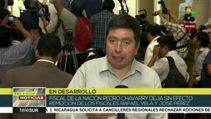 Perú: dejan sin efecto remoción de fiscales del caso Lava Jato