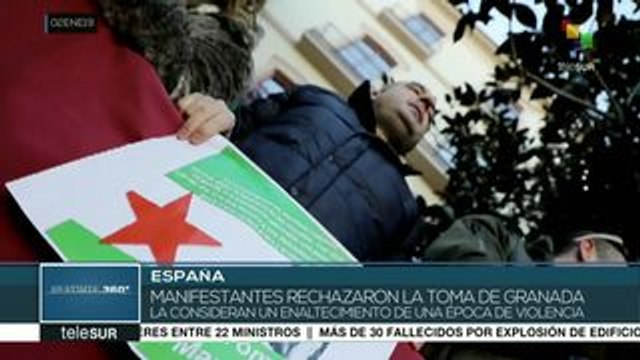 España: miles conmemoran la Toma de Granada por los reyes católicos