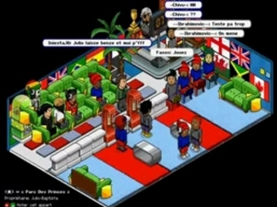 Championnat Habbo Foot 2008 : PSG - LYON