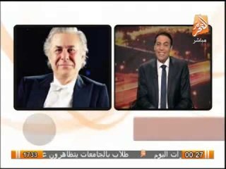 سليم سحاب فى مداخلة فنية قوية بين فريق غناء أوبريت ثورة شعب