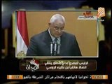 الرئيس عدلي منصور يعلن عدم الترشح لرئاسة الجمهوريه