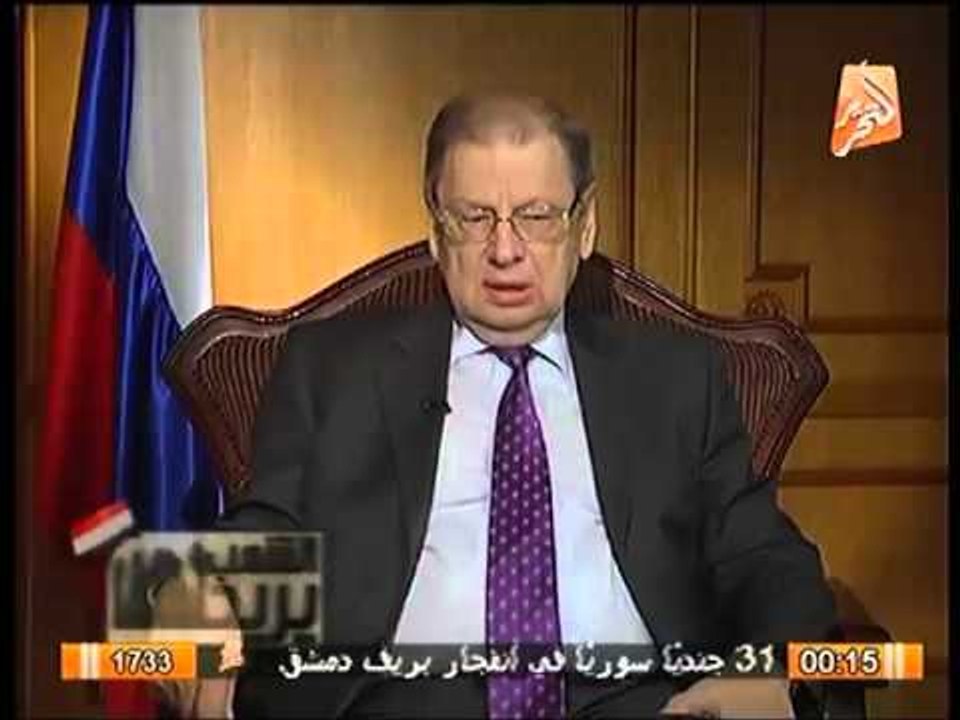 السفير الروسي : وزير الدفاع الروسي كان "مرتاح" مع العسكريين بمصر ,و هناك تطابق لوجهات النظر