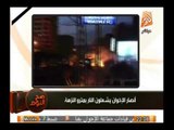 بالفيديو .. أنصار الإخوان يشعلون النار بمترو النزهة