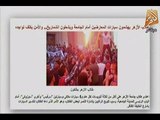 بالصور.. طلاب الازهر يهشمون سيارات المعارضين امام الجامعه و يشعلون الشماريخ
