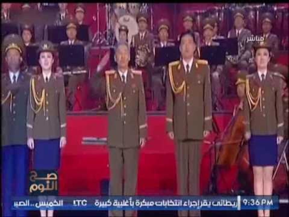 فيديو مهيب لزعيم كوريا الشماليه يشاهد اطلاق "صواريخه" تدمر امريكا من شاشه عملاقه