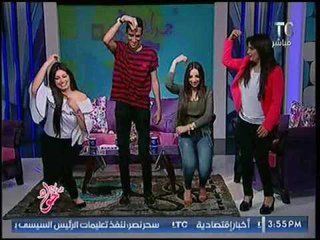 مذيعات #جراب_حواء يتعلمون رقص المهراجانات بالاستوديو عالهواء