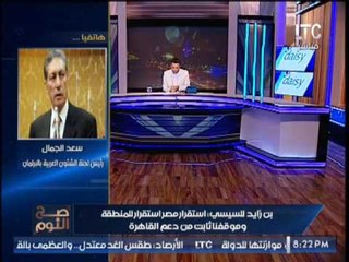 رئيس لجنة الشئون العربيه بالبرلمان يوضح الاسباب الحقيقة لدخول حفتر للمفاوضات بجانب بن زايد و السيسى