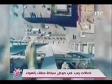 فيديو لحظات رعب في حمام سباحه مُعلق بالدور الـ 22 في الهواء !