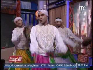 بالفيديو ..عرض شعبى لــ " فرقة رضا " بخيمة LTC