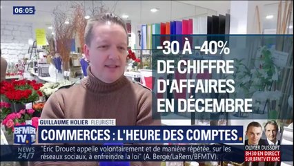 Gielts jaunes: les commerçants parisiens font le bilan d'un mauvais mois de décembre