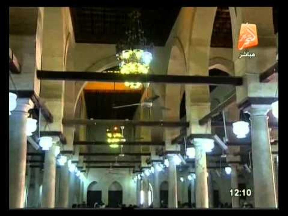 شعائر صلاة الجمعة من مسجد الأزهر الشريف يوم 7 م...