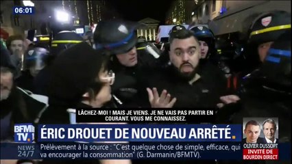 Le gilet jaune Éric Drouet une nouvelle fois arrêté: ce qu'il s'est passé ce mercredi soir à Paris