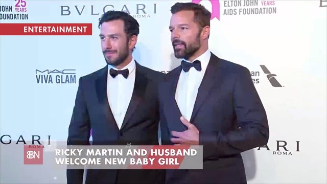 Ricky Martin Welcomes Baby Girl Lucia