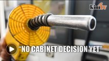 Source: No cabinet decision yet on fuel price