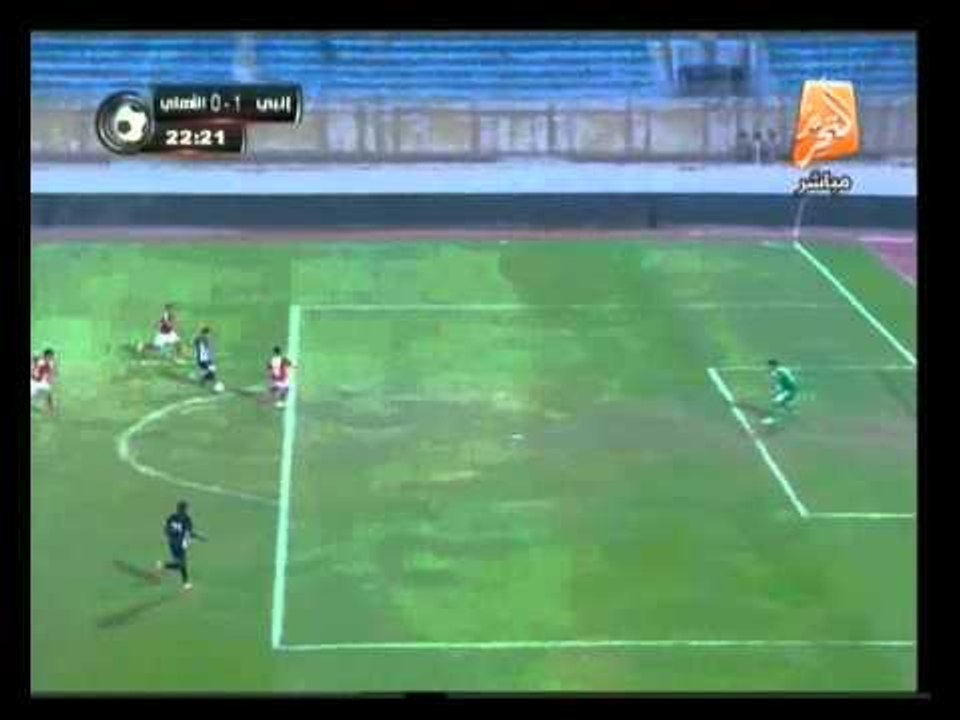 ستاد التحرير : الشوط الأول من مباراة الأهلى و أنبي بالدورى المصرى